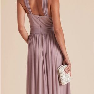 Mauve birdy grey bridesmaid dress